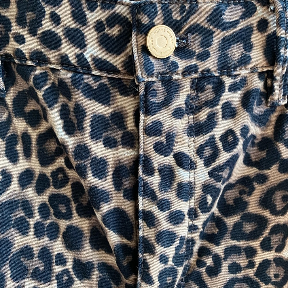NWOT White House Blk Market leopard pants Sz 30. Never worn perfect cond. $20 - Picture 6 of 13